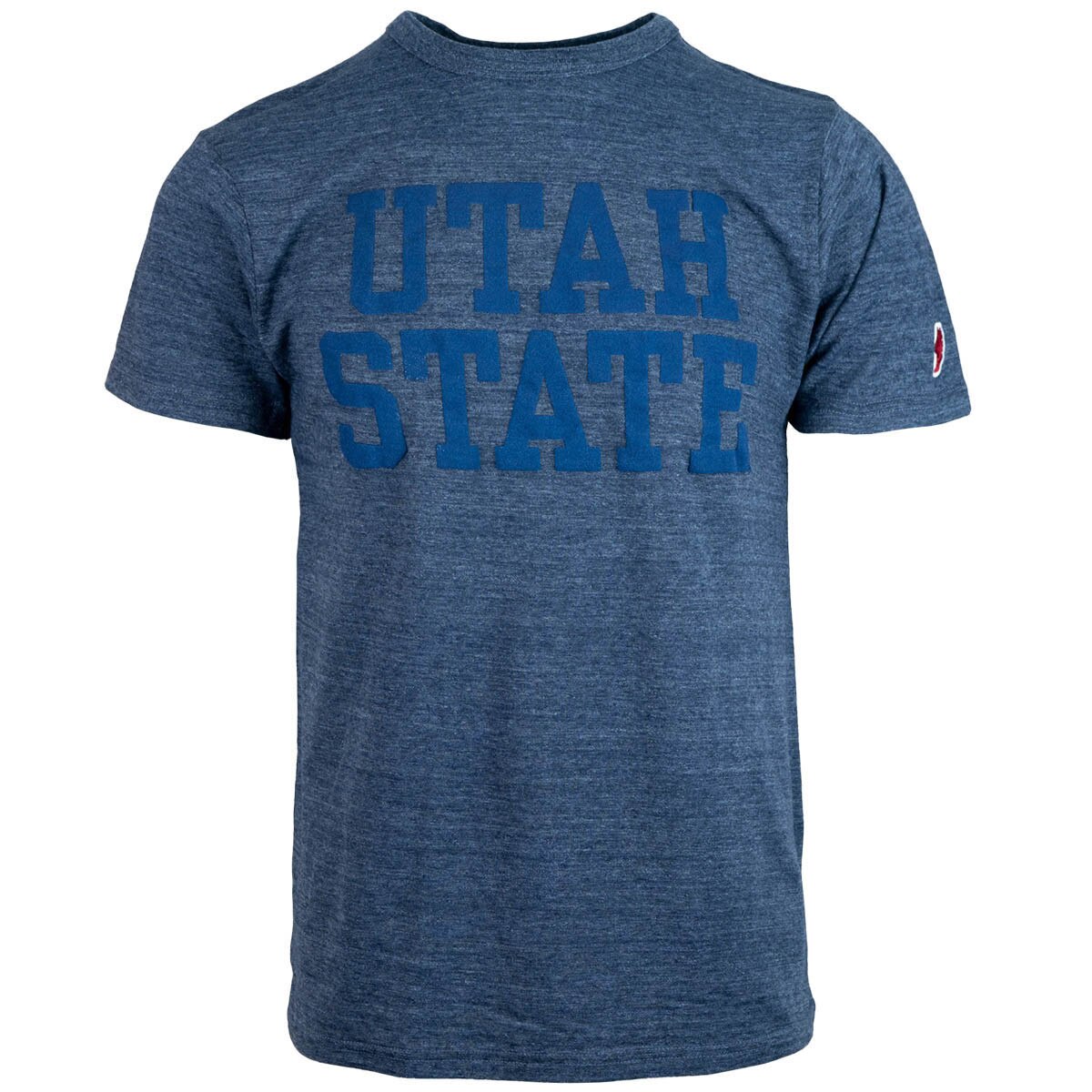 Utah State bold classic print navy league unisex t-shirt